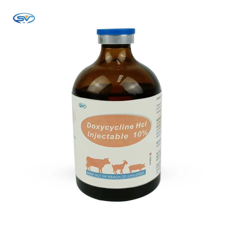 Hot Selling Doxycycline Hydrochloride Injection Veterinary Medicine Livestock Drug